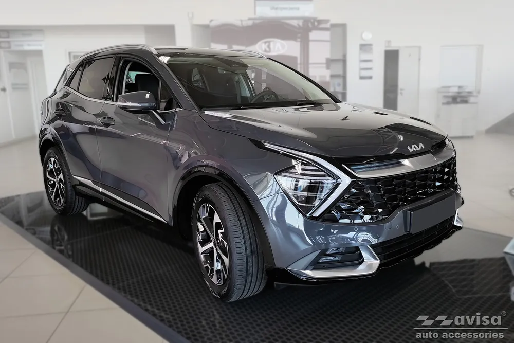 Slenksčių apsaugos KIA SPORTAGE V 2021-2025 Fl.2025- > (2 vnt.) (juodas) AVISA 2/10131