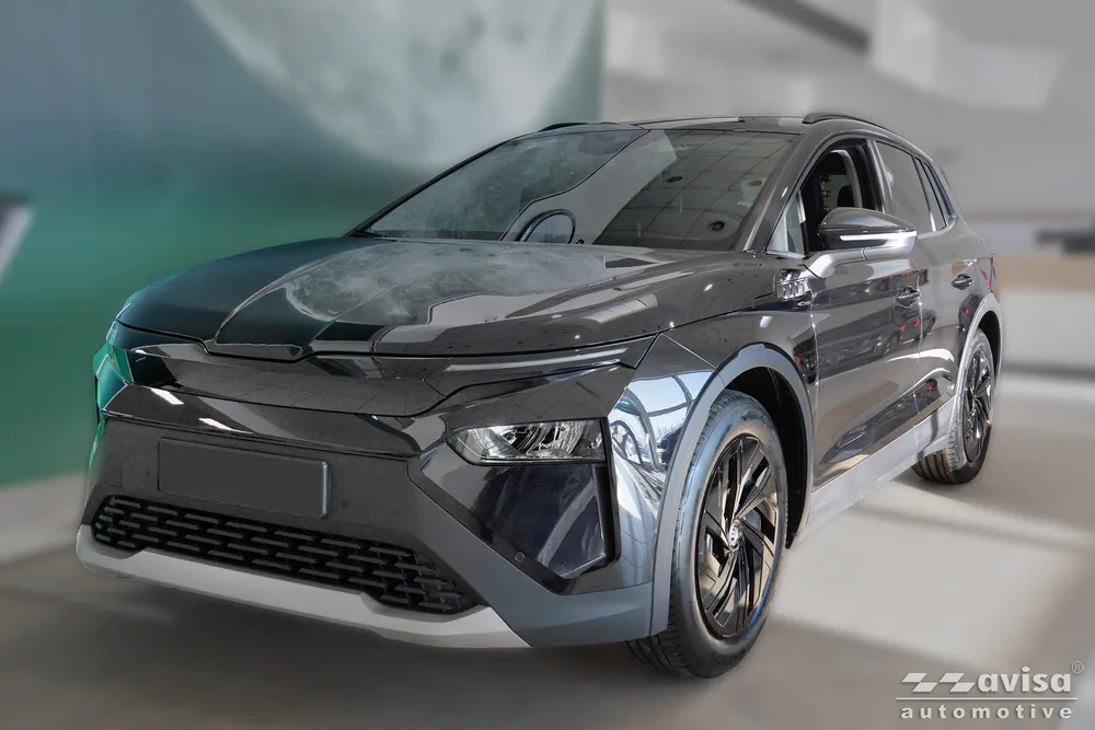 Bagažinės dangčio apsauginė juosta SKODA ELROQ 2025-> (sidabrinis satinas) AVISA 2/36208
