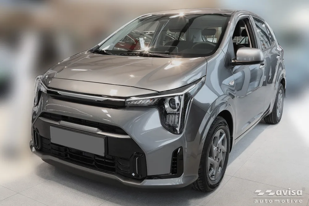 Bagažinės dangčio apsauginė juosta KIA PICANTO III FL.2024-> (sidabrinis veidrodinis) AVISA 2/38205