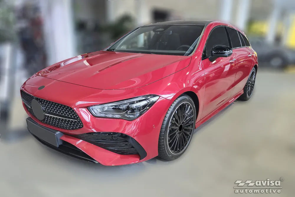Bagažinės dangčio apsauginė juosta MERCEDES CLA II SHOOTING BRAKE (X118) 2019-2025 (juodas veidrodinis) AVISA 2/51113
