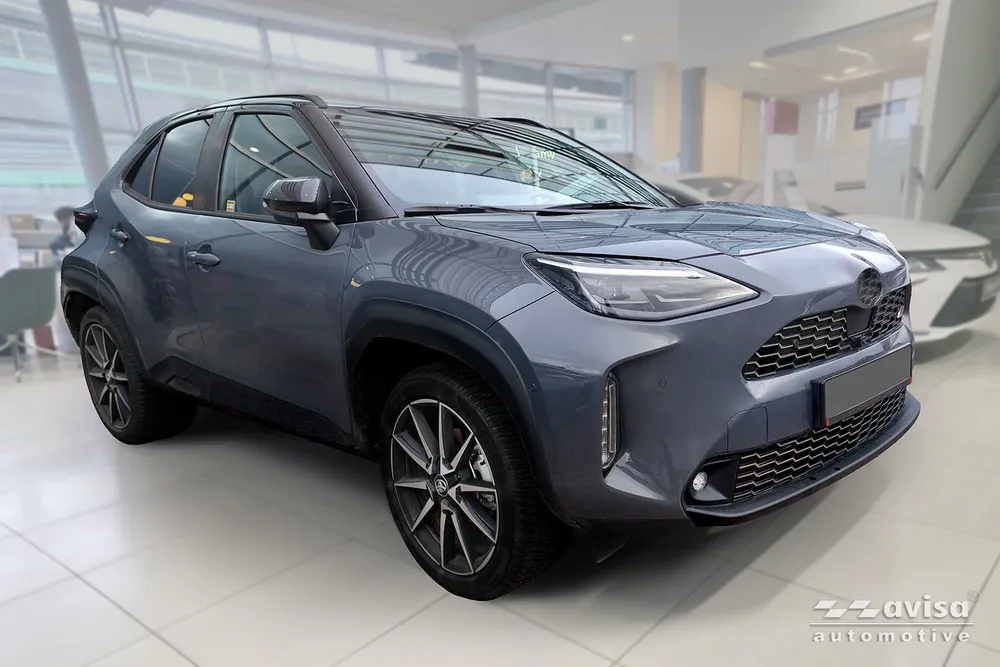 Bagažinės dangčio apsauginė juosta TOYOTA YARIS CROSS 2021-> (juodas veidrodinis) AVISA 2/51116