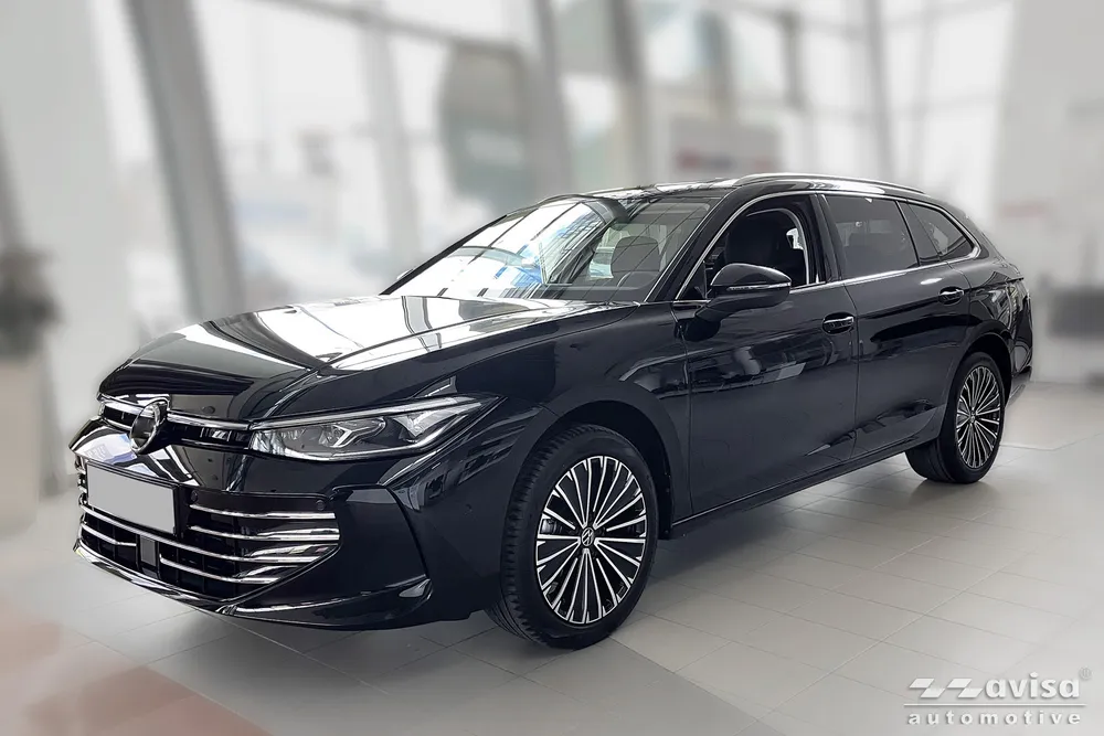 Bagažinės dangčio apsauginė juosta VOLKSWAGEN PASSAT B9 VARIANT 2024-> (juodas veidrodinis) AVISA 2/51135