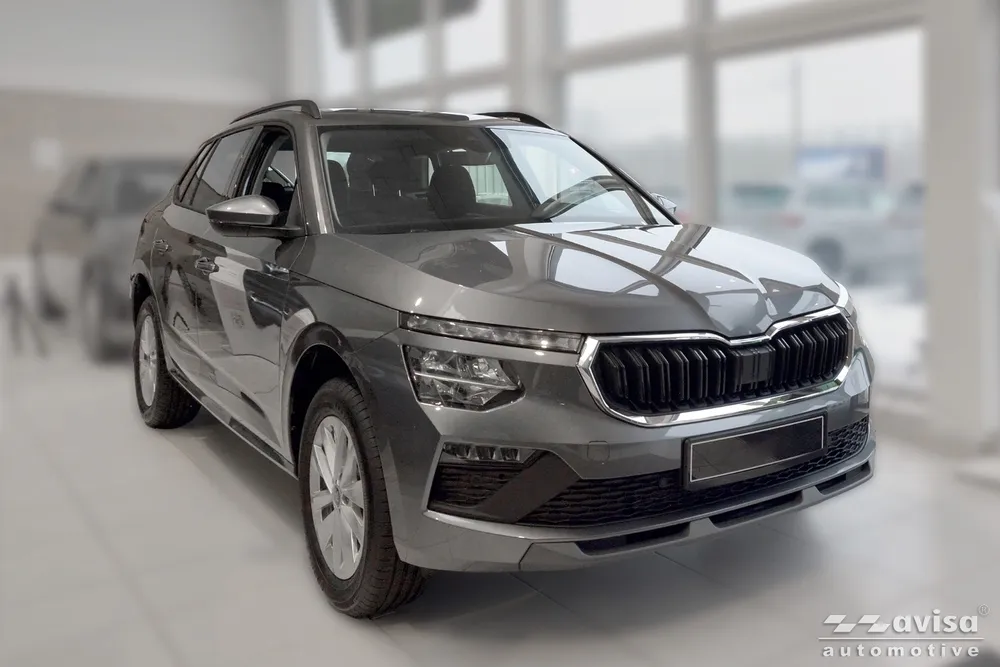 Bagažinės dangčio apsauginė juosta SKODA KAMIQ 2019-24,FL24-> (juodas veidrodinis) AVISA 2/51213