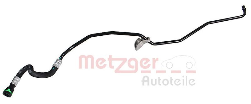 Alyvos aušintuvo linija, automatinė pavarų dėžė METZGER 2361206