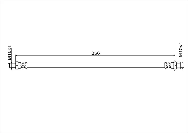 Stabdžių žarnelė METZGER 4111510
