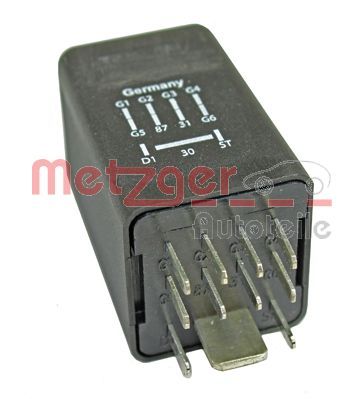 Relay, glow plug system METZGER 0884011