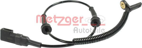 Sensor, wheel speed METZGER 0900893