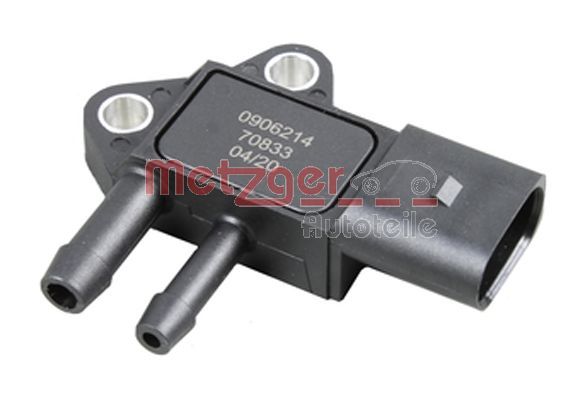 Sensor, exhaust pressure METZGER 0906214