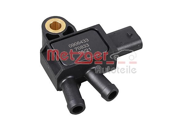 Sensor, exhaust pressure METZGER 0906433