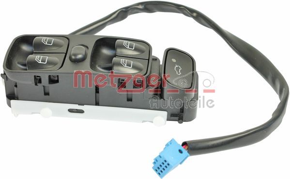 Switch, window regulator METZGER 0916386