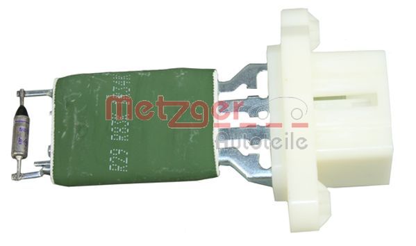 Resistor, interior blower METZGER 0917029