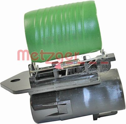 Series resistor, electric motor (radiator fan) METZGER 0917234