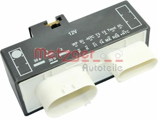 Valdymo blokas, elektrinis ventiliatorius (variklio aušinima METZGER 0917284