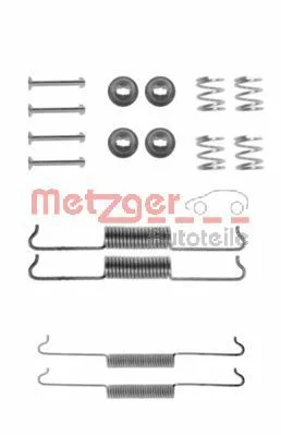 Комплект приладдя, гальмівна колодка METZGER 105-0521