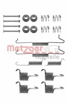 Комплект приладдя, гальмівна колодка METZGER 105-0649