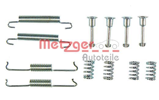 Комплект приладдя, колодка стоянкового гальма METZGER 105-0841