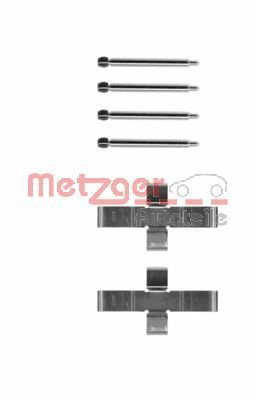 Accessory Kit, disc brake pad METZGER 109-1004