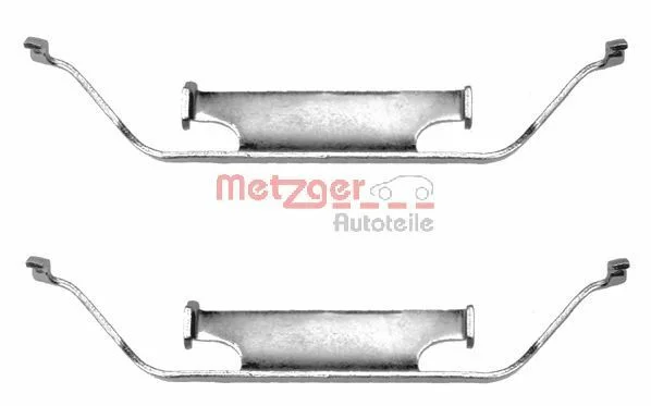 Комплект приладдя, накладка дискового гальма METZGER 109-1096