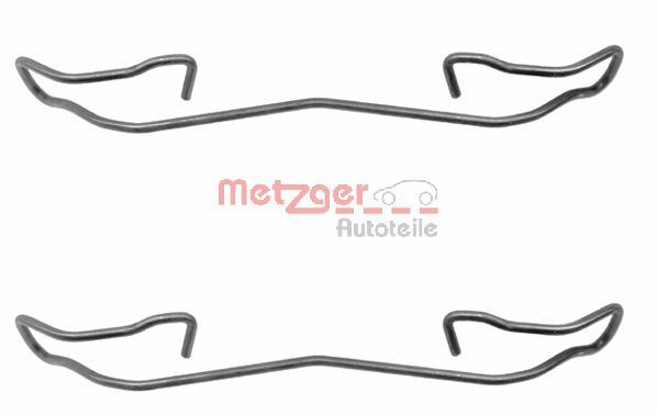 Комплект приладдя, накладка дискового гальма METZGER 109-1187