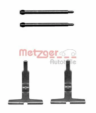 Accessory Kit, disc brake pad METZGER 109-1602