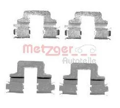 Accessory Kit, disc brake pad METZGER 109-1731