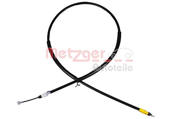 Cable Pull, parking brake METZGER 1.RE006