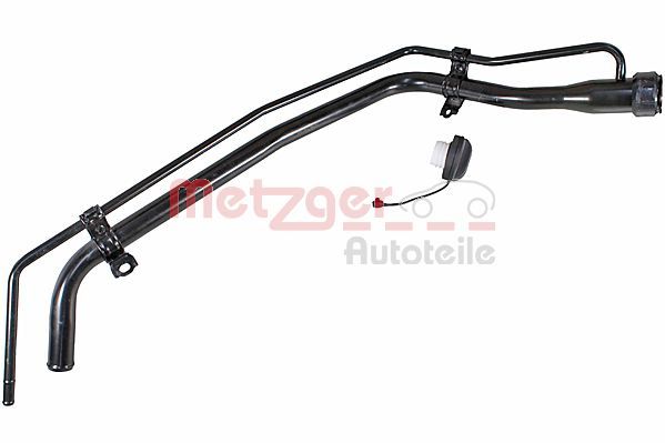 Filler Pipe, fuel tank METZGER 2140396