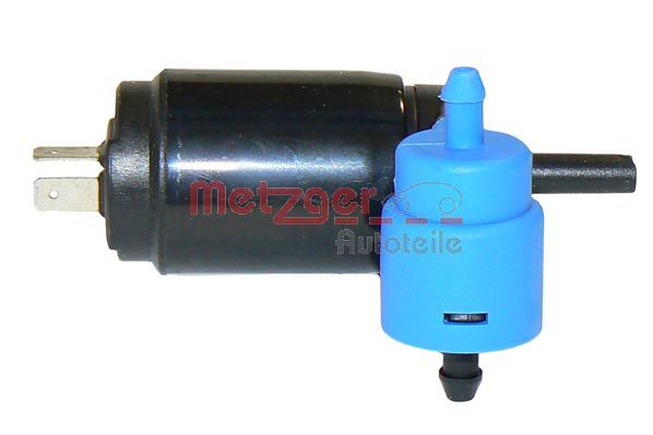 Washer Fluid Pump, window cleaning METZGER 2220011