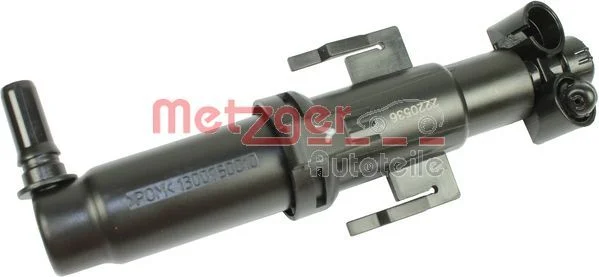 Форсунка подачі води для миття, система очищення фар METZGER 2220536