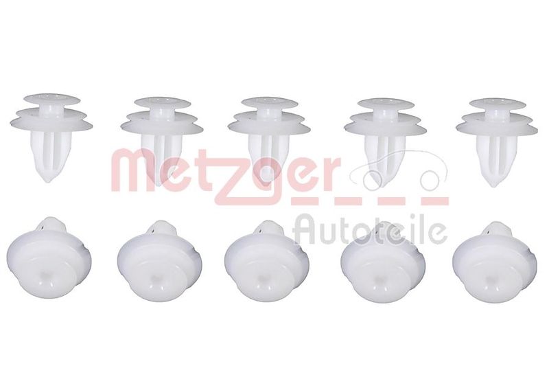 Retaining Clip Set, interior trim METZGER 2280079
