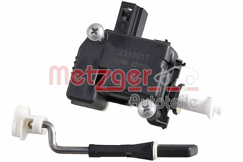 Actuator, central locking system METZGER 2315017