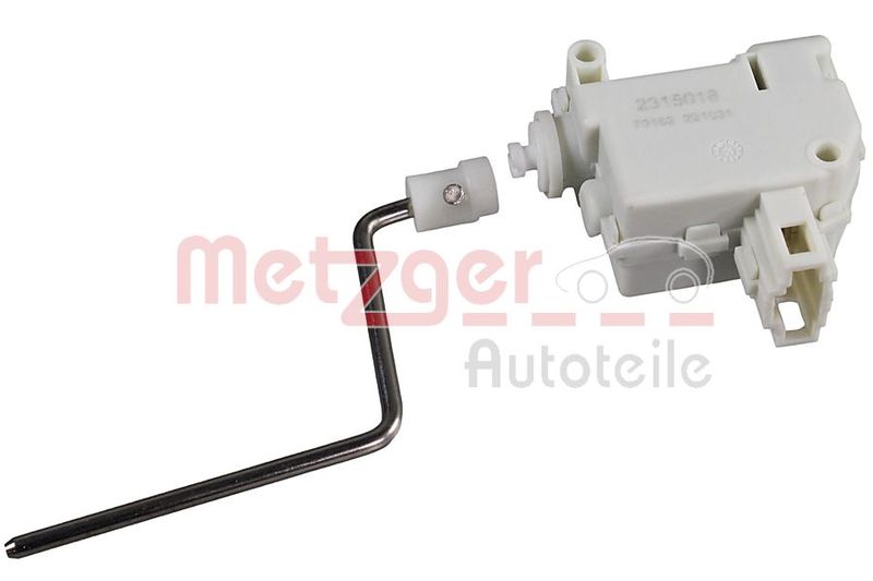 Actuator, central locking system METZGER 2315018