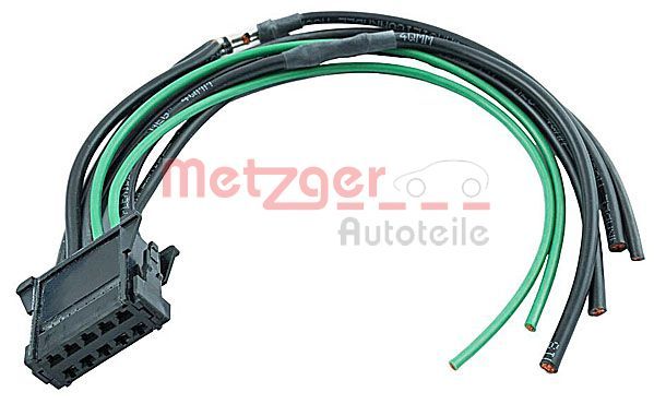 Set za popravak kabela, ventilator unutrašnjeg grijanja (sustav predgrijavanja motora) METZGER 2322014
