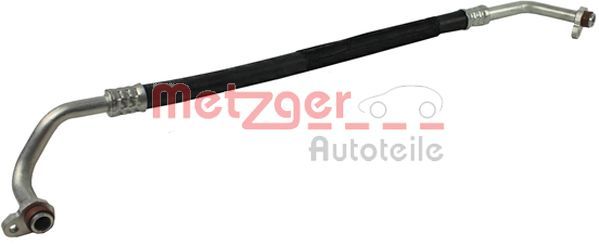 High-/Low Pressure Line, air conditioning METZGER 2360045