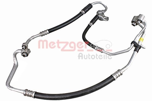 High-/Low Pressure Line, air conditioning METZGER 2360120