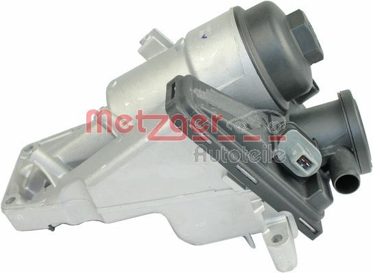 Housing, oil filter METZGER 2370001