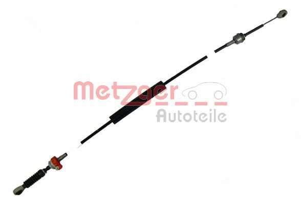 Cable Pull, manual transmission METZGER 3150025