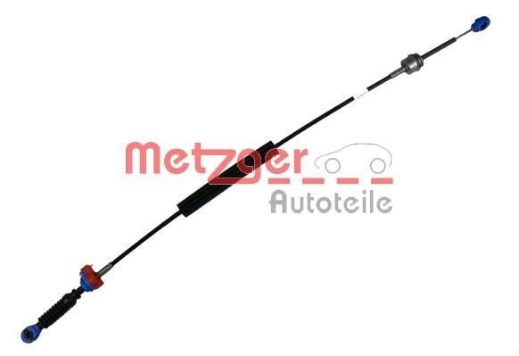 Cable Pull, manual transmission METZGER 3150026