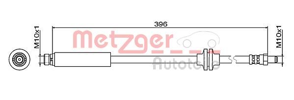 Гальмівний шланг METZGER 4111470