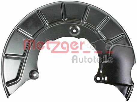 Splash Guard, brake disc METZGER 6115029