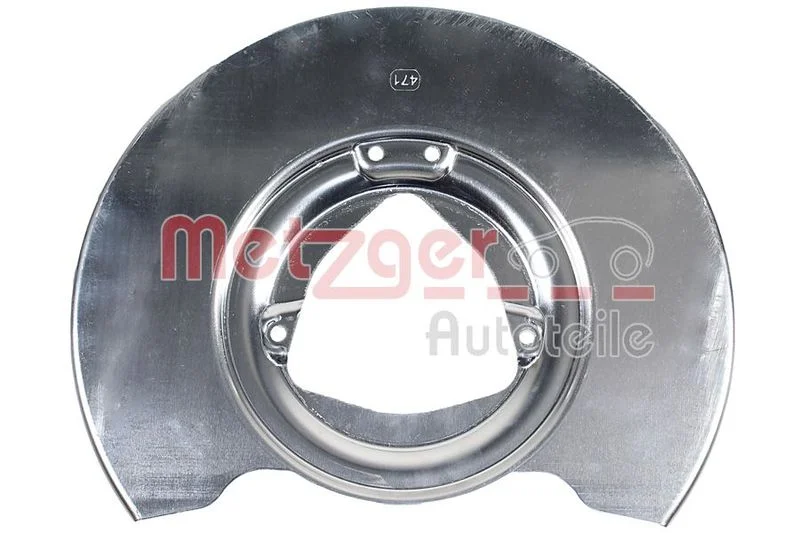 Відбивач, гальмівний диск METZGER 6115563
