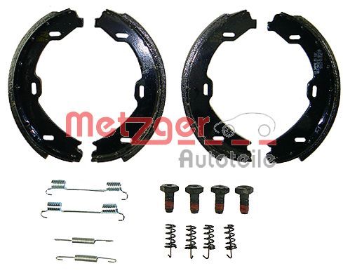 Brake Shoe Set, parking brake METZGER KR 978