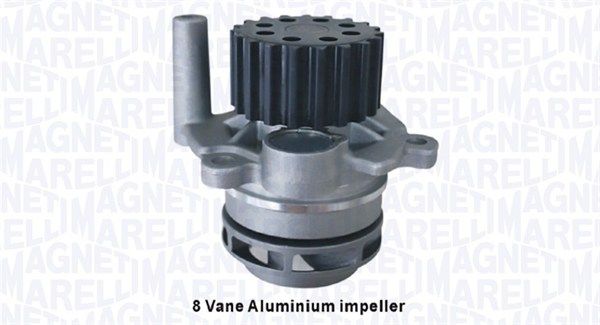 Vandens siurblys, variklio aušinimas MAGNETI MARELLI 352316171218