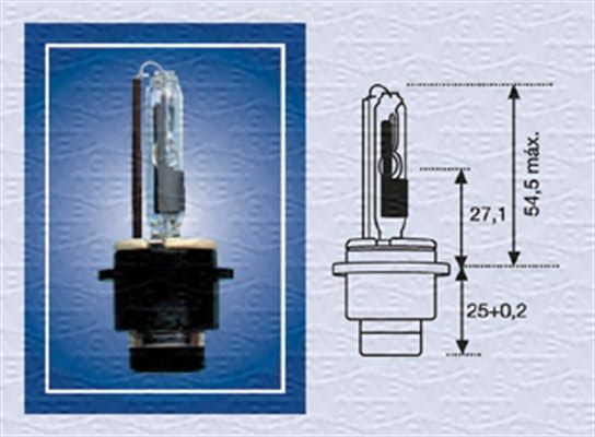 Bulb, spotlight MAGNETI MARELLI 002542100000