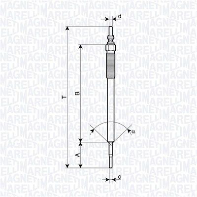 Glow Plug MAGNETI MARELLI 062900131304