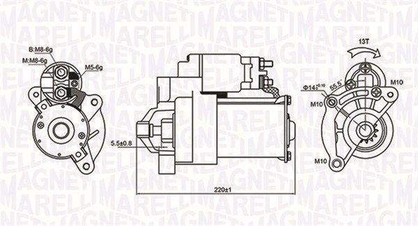 Starter MAGNETI MARELLI 063720594010