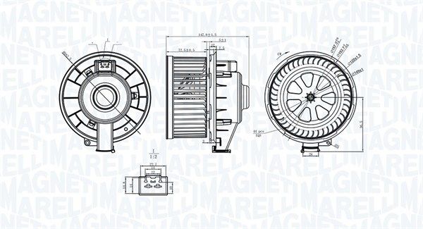 Vidaus pūtiklis MAGNETI MARELLI 069412253010