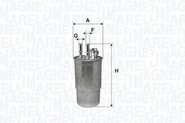 Fuel Filter MAGNETI MARELLI 153071760220