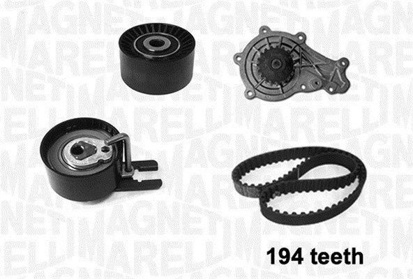 Water Pump & Timing Belt Kit MAGNETI MARELLI 341404030001