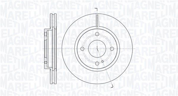 Stabdžių diskas MAGNETI MARELLI 361302040108